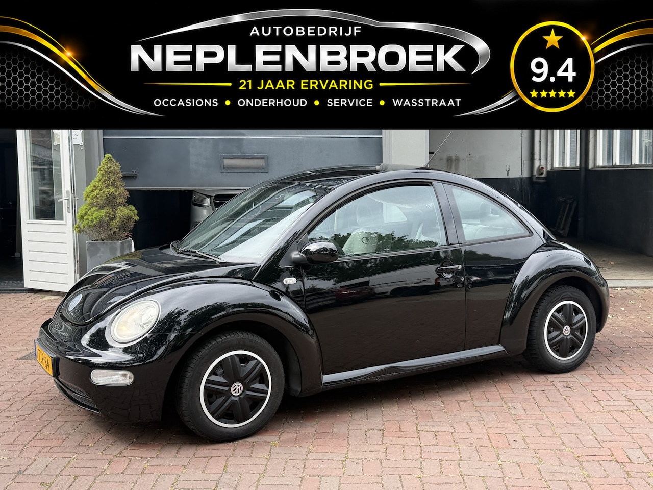 Volkswagen New Beetle - 1.4 Airco,Cruise Bj 2002 Apk 08-2027 - AutoWereld.nl