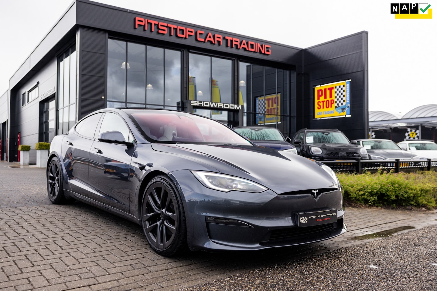 Tesla Model S - Dual Motor AWD 90 kWh, 21inch, Yoke, BTW verrekenbaar! - AutoWereld.nl