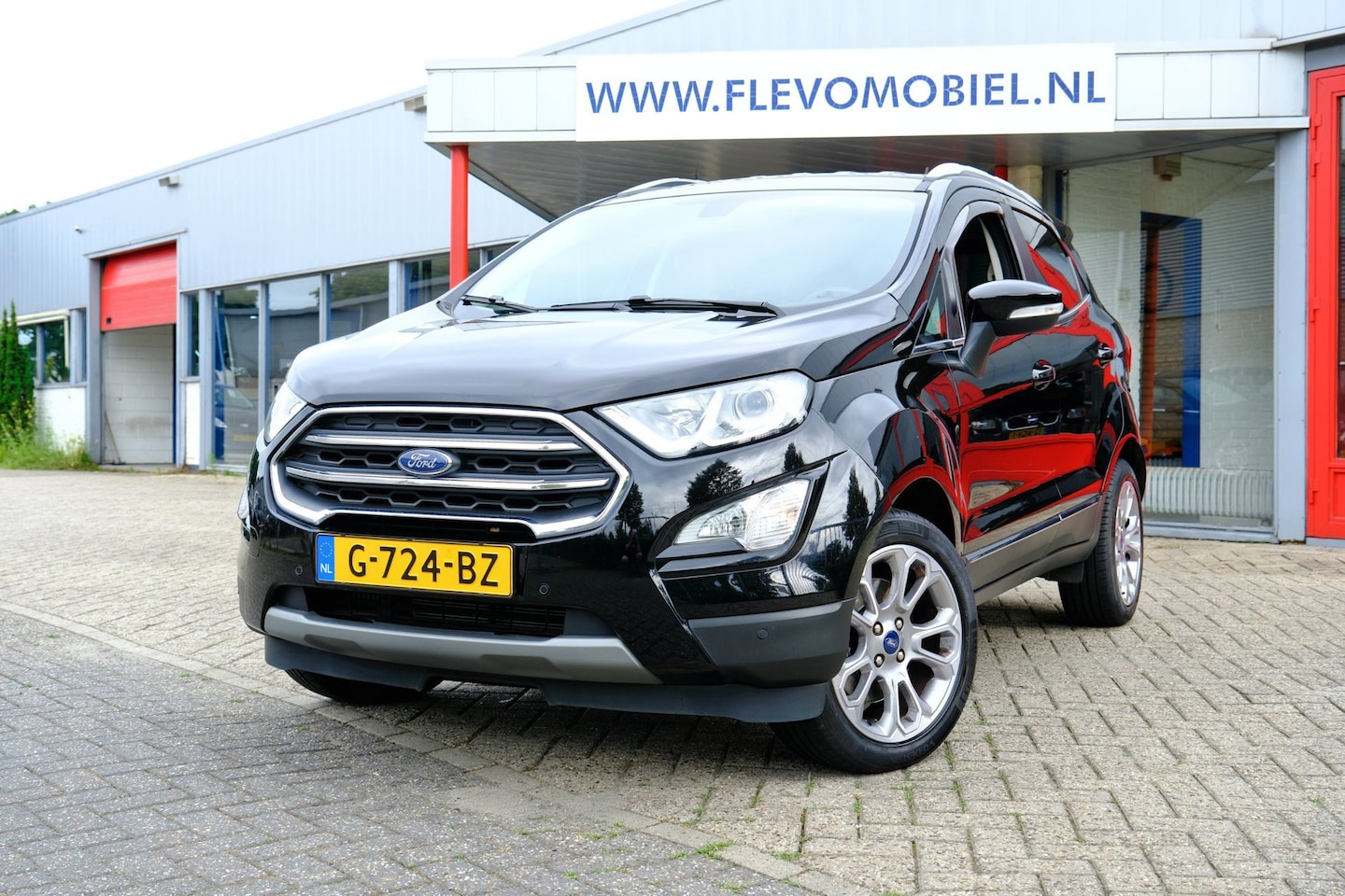 Ford EcoSport - 1.0 EcoBoost Titanium Aut. Navi|Half Leder|Cam|PDC|LMV - AutoWereld.nl