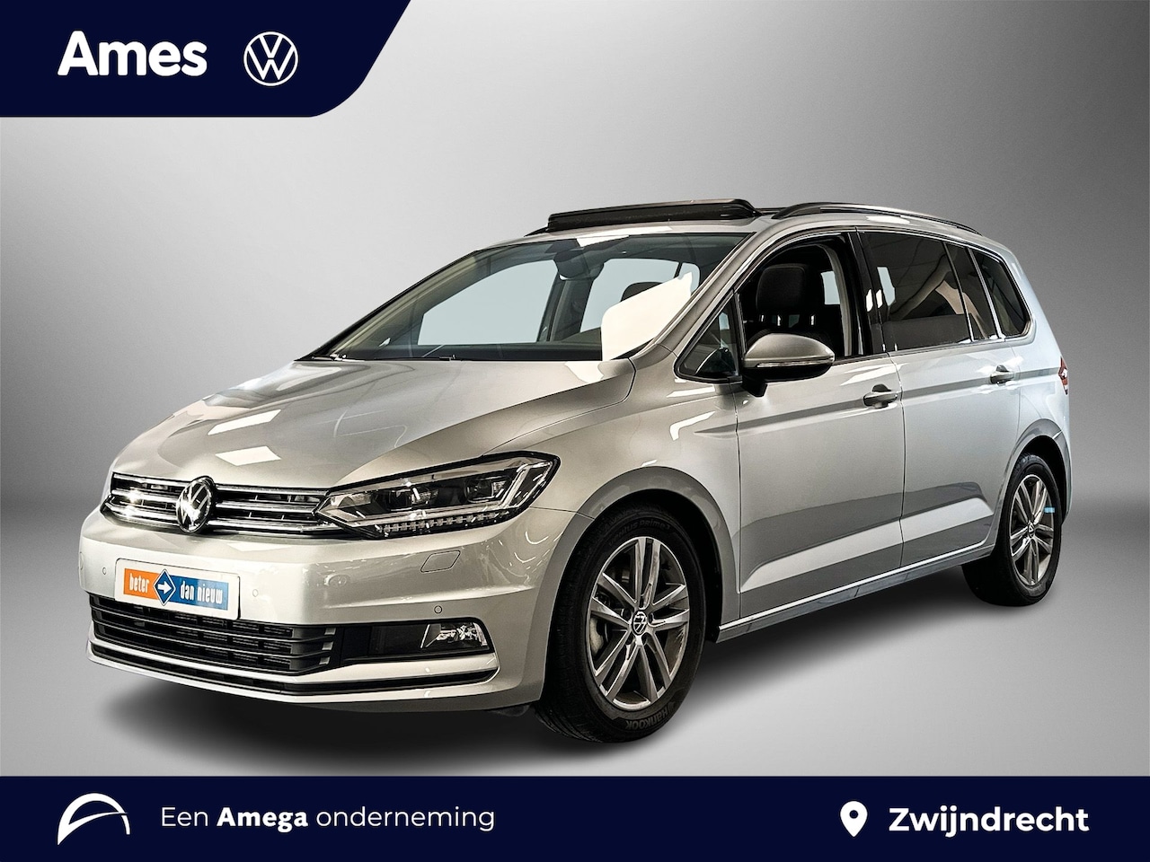 Volkswagen Touran - 1.5 150pk TSI Highline 7p Navigatie 'Discover Media' | Panoramaschuif-kanteldak | Travel P - AutoWereld.nl
