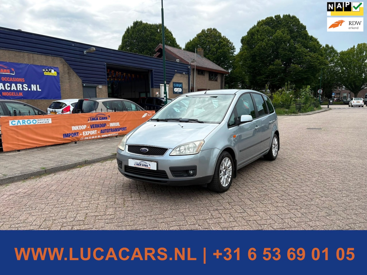 Ford Focus C-Max - 1.8-16V Futura Cruise Trekhaak NIEUWE APK! - AutoWereld.nl