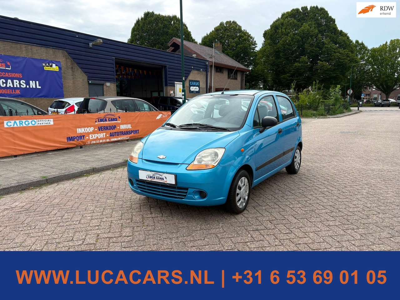 Chevrolet Matiz - 0.8 Spirit Airco Trekhaak Stuurbekrachtiging - AutoWereld.nl