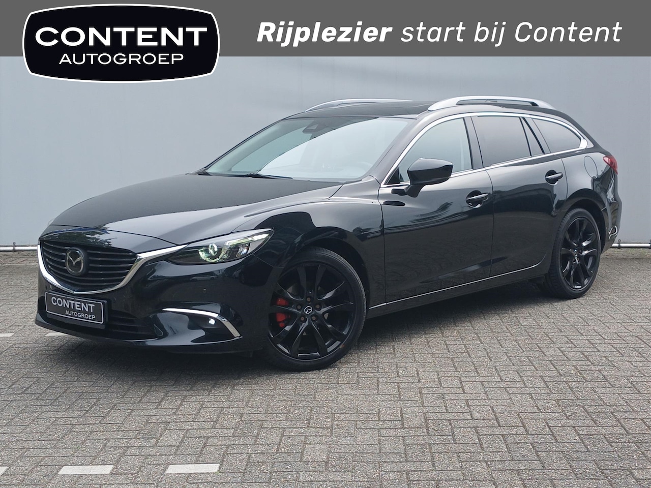 Mazda 6 Sportbreak - 2.5 GT-M Full Options |Schuifdak |Leder |Bose |ACC |HUD - AutoWereld.nl