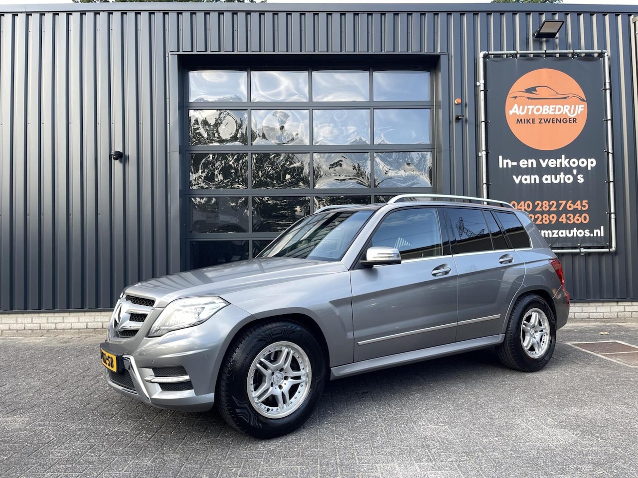 Mercedes-Benz GLK-klasse - 220 CDI BlueTEC 4-Matic AMG-PAKKET|TREKHAAK|NAVIGATIE|HALF LEER|XENON|STOELVERWARMING|GRIJ - AutoWereld.nl