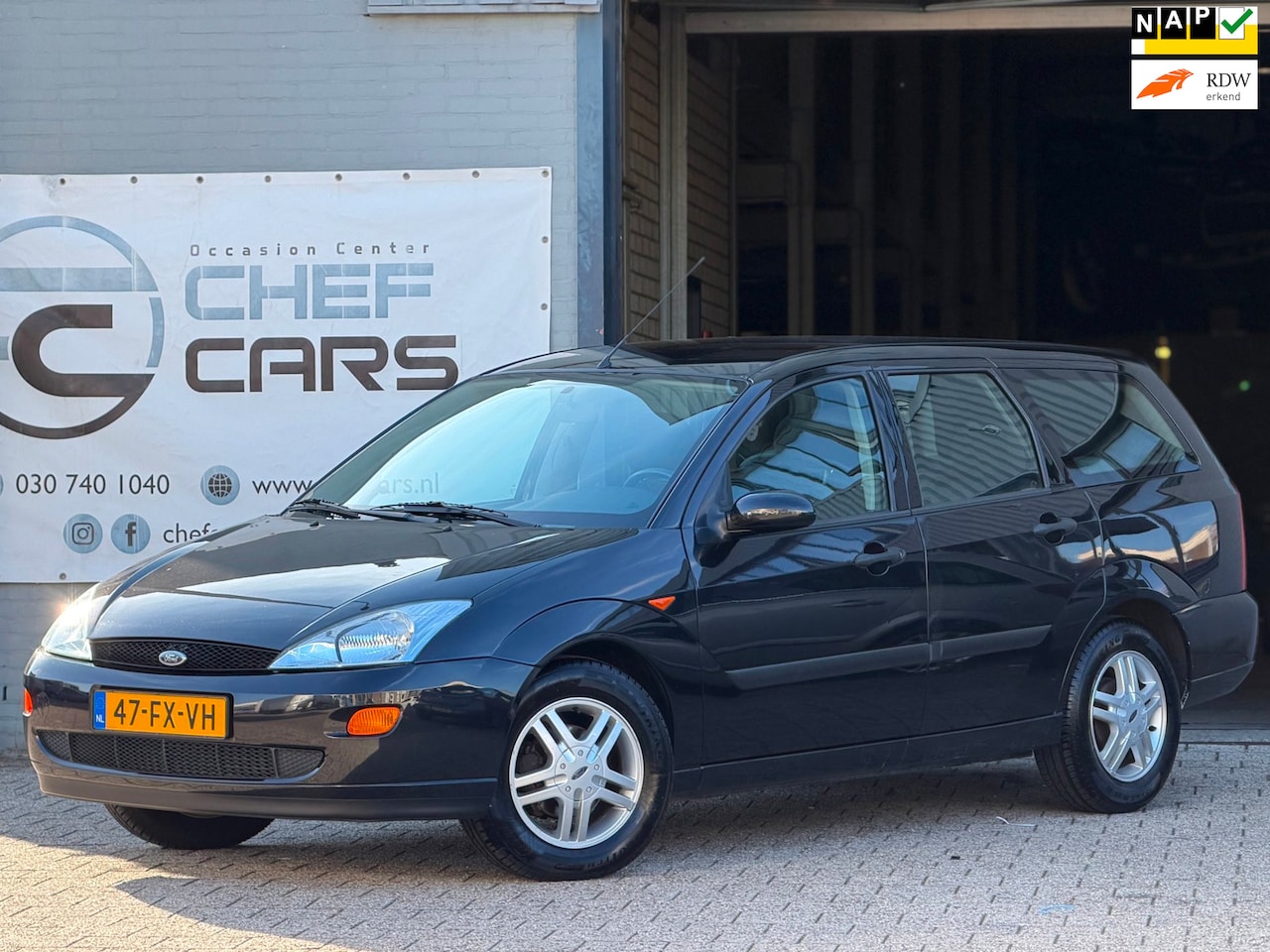 Ford Focus - 1.6|NAP|AIRCO|APK|LAGEKM|BOEKJES|NETTESTAAT|3EIG! - AutoWereld.nl
