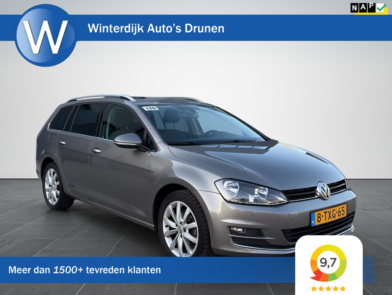 Volkswagen Golf Variant - 1.2 TSI Highline DSG|Clima|Trekhaak - AutoWereld.nl