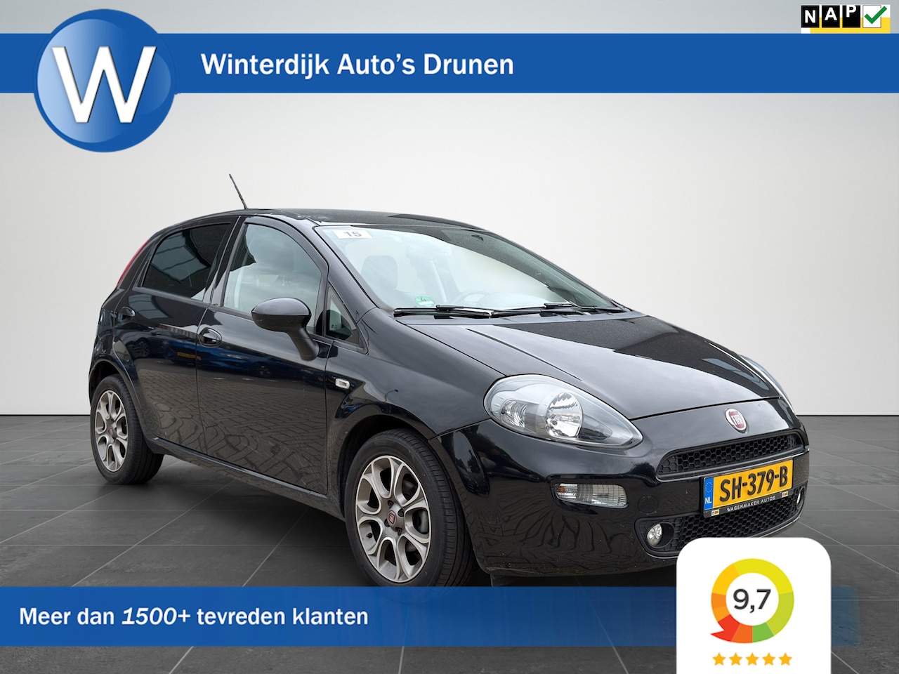 Fiat Punto Evo - 0.9 TwinAir Sempre Airco|Cruise|Carplay|NAP - AutoWereld.nl