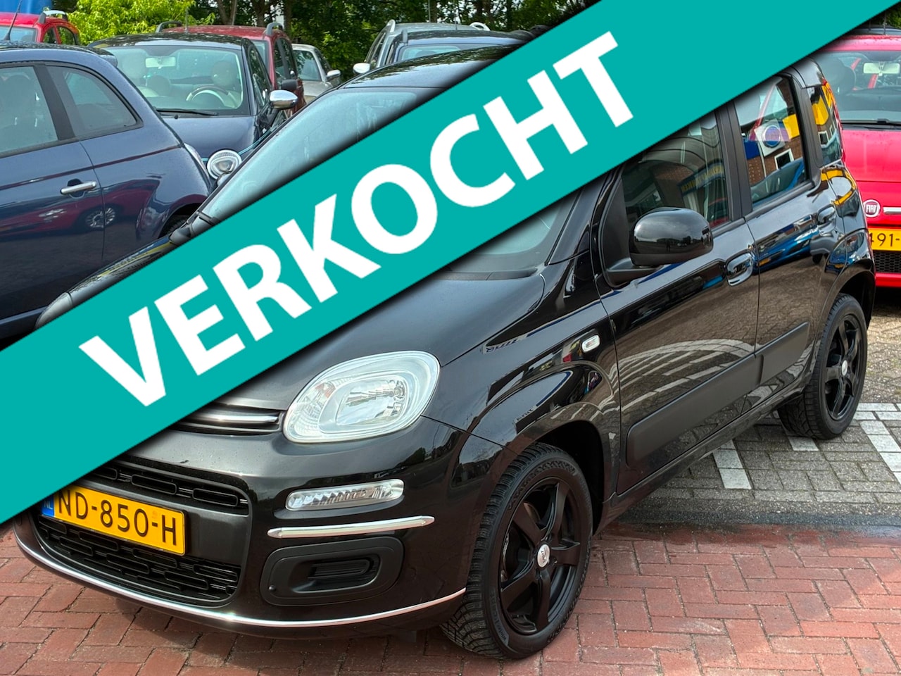 Fiat Panda - 1.2 Lounge / 4 CILINDER / AIRCO/ L.M -VELGEN /ZEER NETTE STAAT - AutoWereld.nl