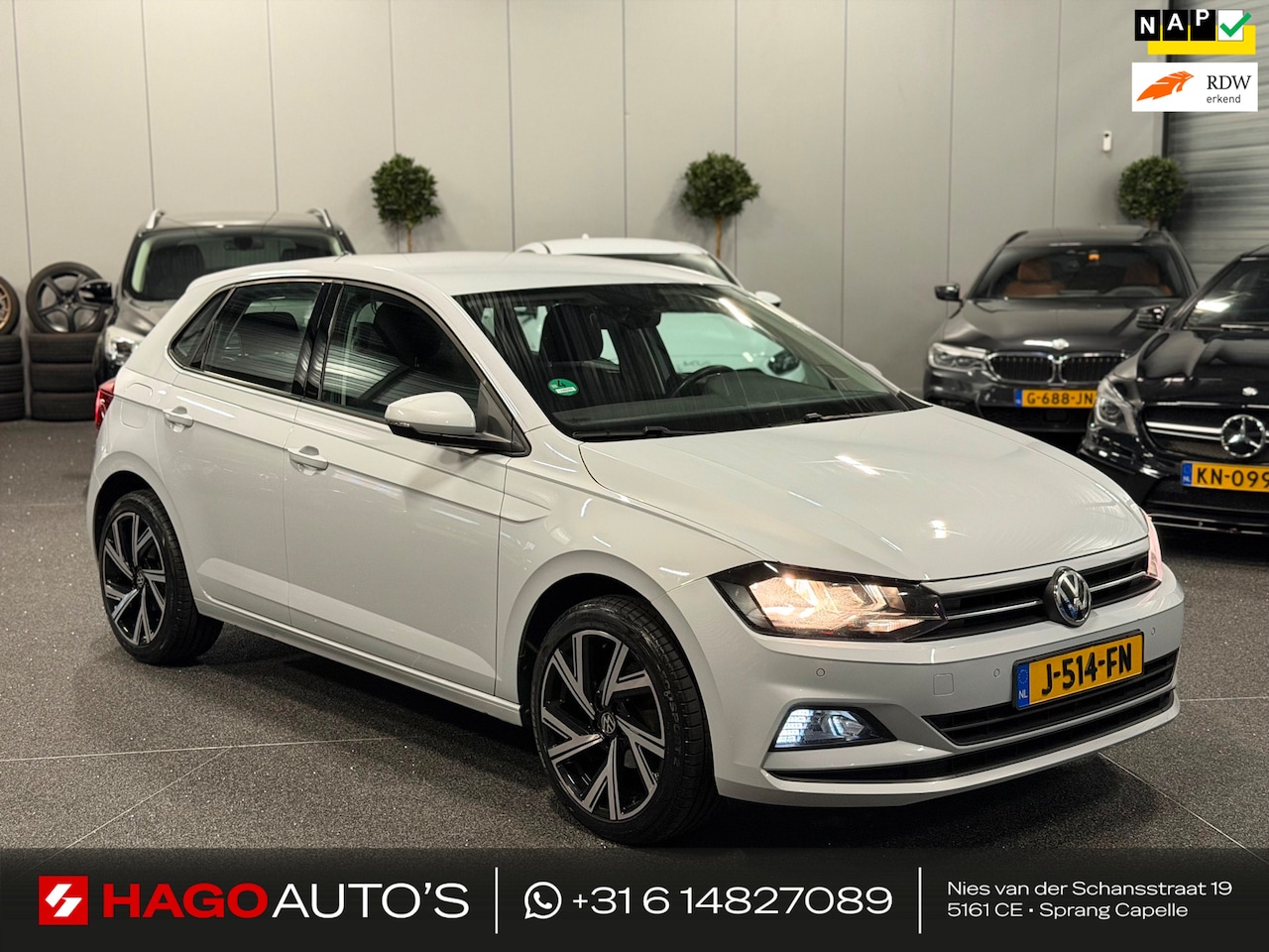 Volkswagen Polo - 1.0 TSI Comfortline VIRTUAL/CRUISE/CARPLAY/NAVI/PDC/ACC/FRONT-ASSIST/DEALER-ONDERHOUDEN - AutoWereld.nl