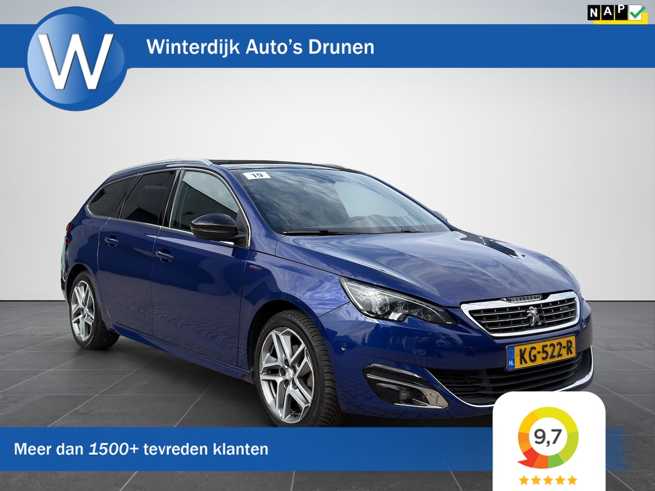 Peugeot 308 SW - 1.2 PureTech GT-line Achteruitrijcamera|Pano - AutoWereld.nl