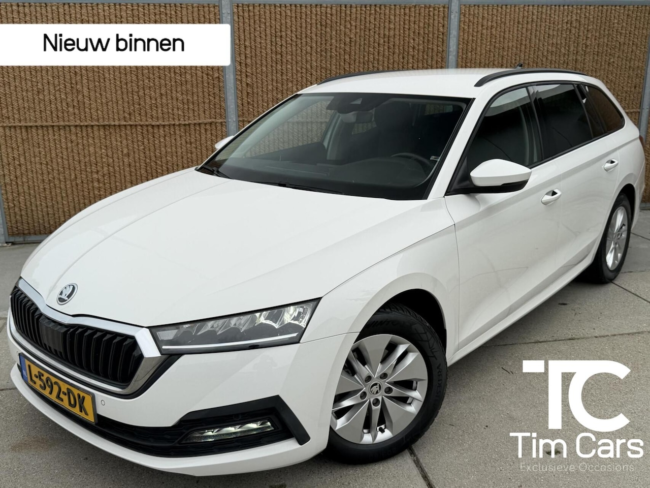 Skoda Octavia Combi - 1.0 TSI Business Edition Getint glas | Parkeersensoren voor en achter | Elektrisch bedienb - AutoWereld.nl