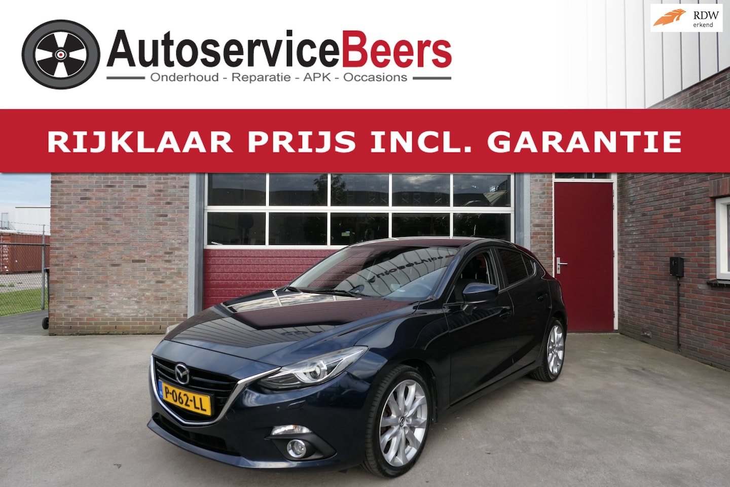 Mazda 3 - 2.0 TS 2.0 TS, Leder, Camera, Stoelverwarming, Bose, Head up display, Rijklaarprijs incl. garanti - AutoWereld.nl