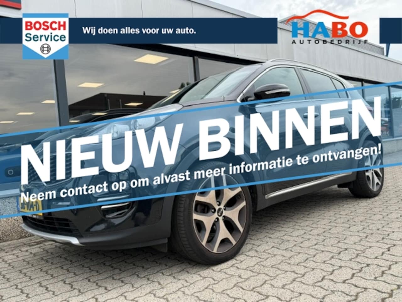 Kia Sportage - 1.6 T-GDI GT-LINE PLUSLINE 2WD ECC/CRUISE/NAV/CAMERA/REGEN.SENS/PARK.SENS/LEDER/TREKHAAK - AutoWereld.nl