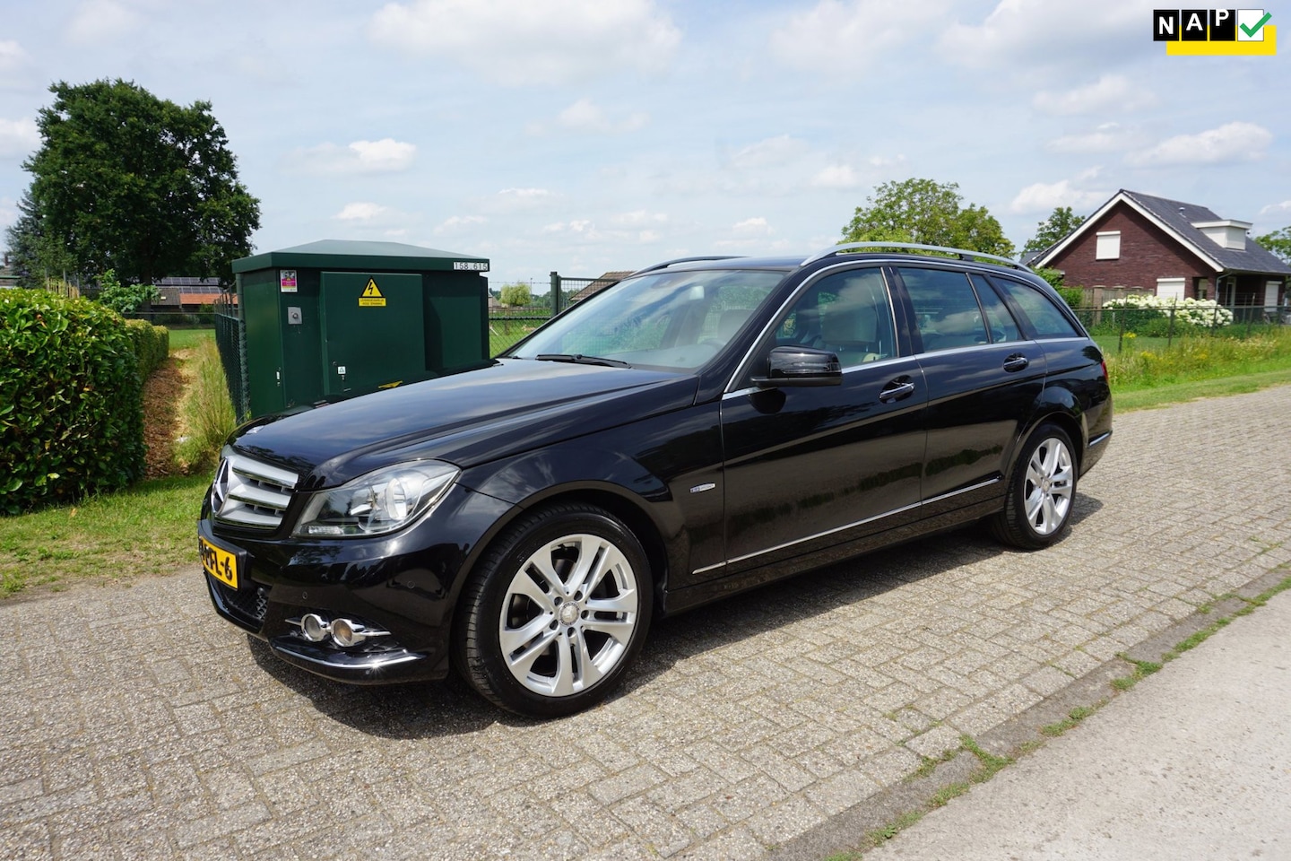 Mercedes-Benz C-klasse Estate - 200 Business Class Avangarde LEDER - AutoWereld.nl