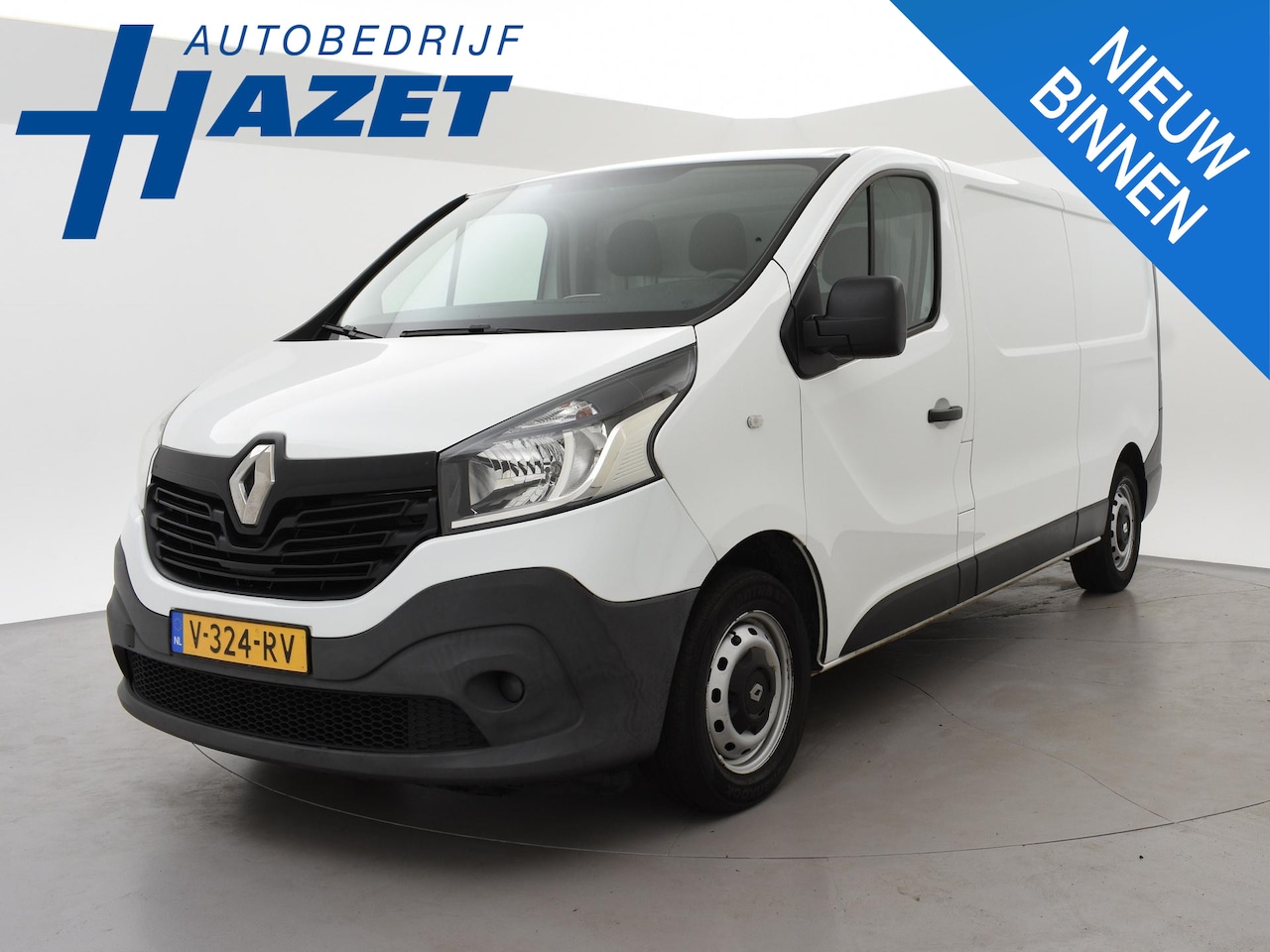 Renault Trafic - 1.6 dCi T29 L2H1 3-ZITS + WP INRICHTING | NAVI | AIRCO | ALARM KLASSE 3 - AutoWereld.nl