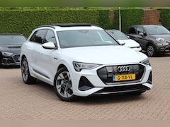 Audi e-tron - e-tron 50 quattro Launch ed. 71 kWh 3x S-Line / SoH 90, 8% / Trekhaak / Panoramadak / Came