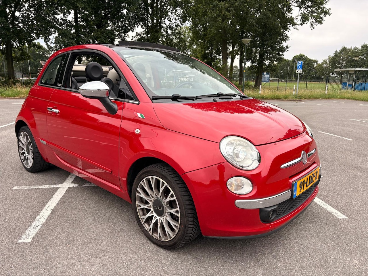 Fiat 500 C - 1.2 Lounge ✅Fiat 500C 1.2Lounge Cabrio Automaat / Leer/Clima/NAP/Xenon✅ - AutoWereld.nl