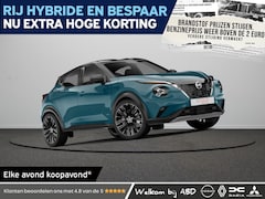 Nissan Juke - Pulse Hybrid 143 | "Interior Pack Plus” - donkerblauw kunstleer + gemêleerde inzetstukken