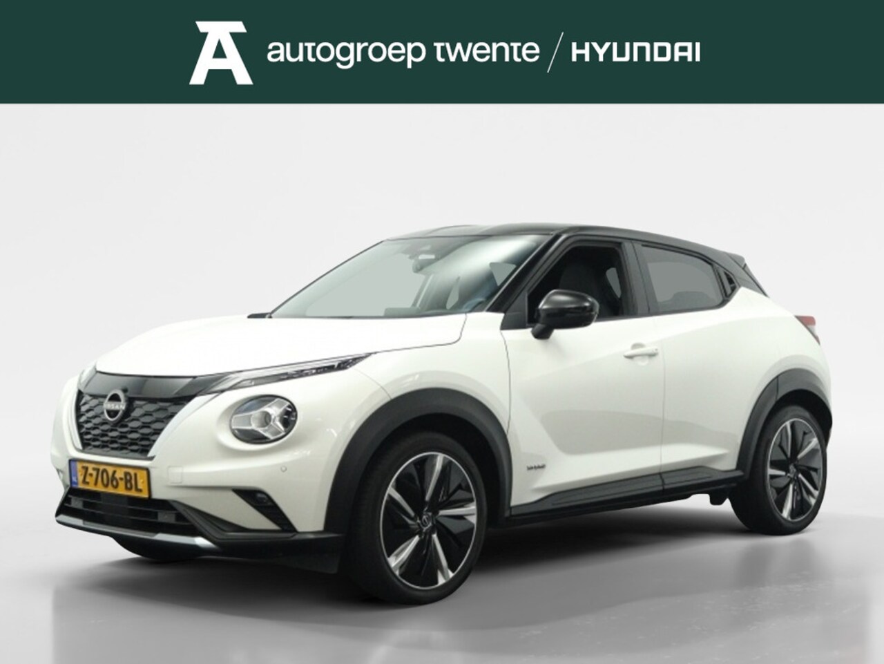 Nissan Juke - 1.6 Hyb. N-Design | Navigatie | Camera | Cruise control - AutoWereld.nl