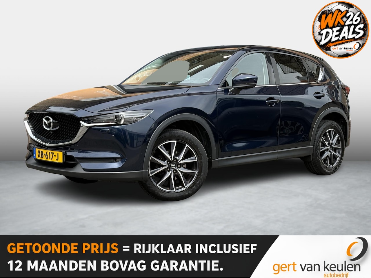 Mazda CX-5 - 2.0 SA-G 165 AUTOMAAT Skylease Luxury NL-AUTO/1E EIG./LED/NAVI/TREKHAAK - AutoWereld.nl