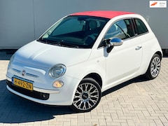 Fiat 500 C - 1.2 CABRIO LOUNGE SPORT EDITION RODE DAK APK NIEUW