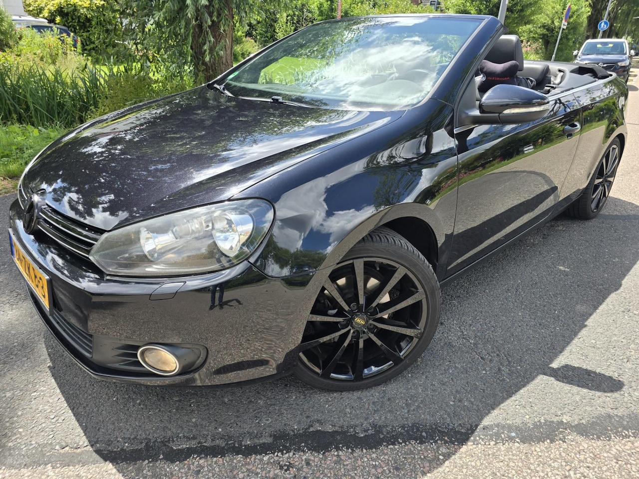 Volkswagen Golf Cabriolet - 1.4TSI Highline 122pk LPG-G3 LED 18 inch goed onderhouden! - AutoWereld.nl