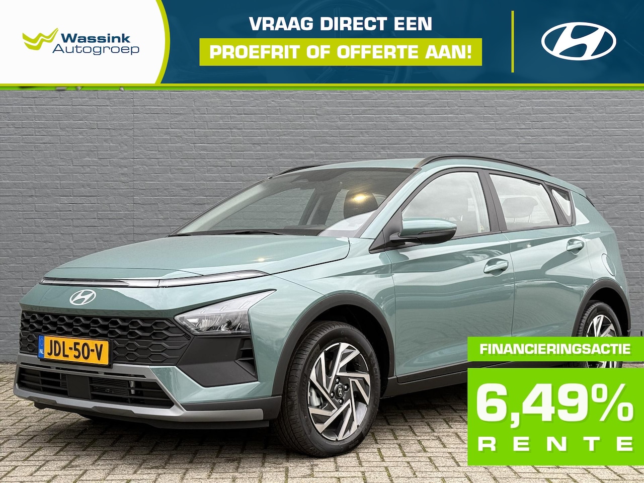 Hyundai Bayon - 1.0 T-GDI 48V 100PK Comfort| Navigatie | Cruise Control | Apple Carplay & Android Auto - AutoWereld.nl