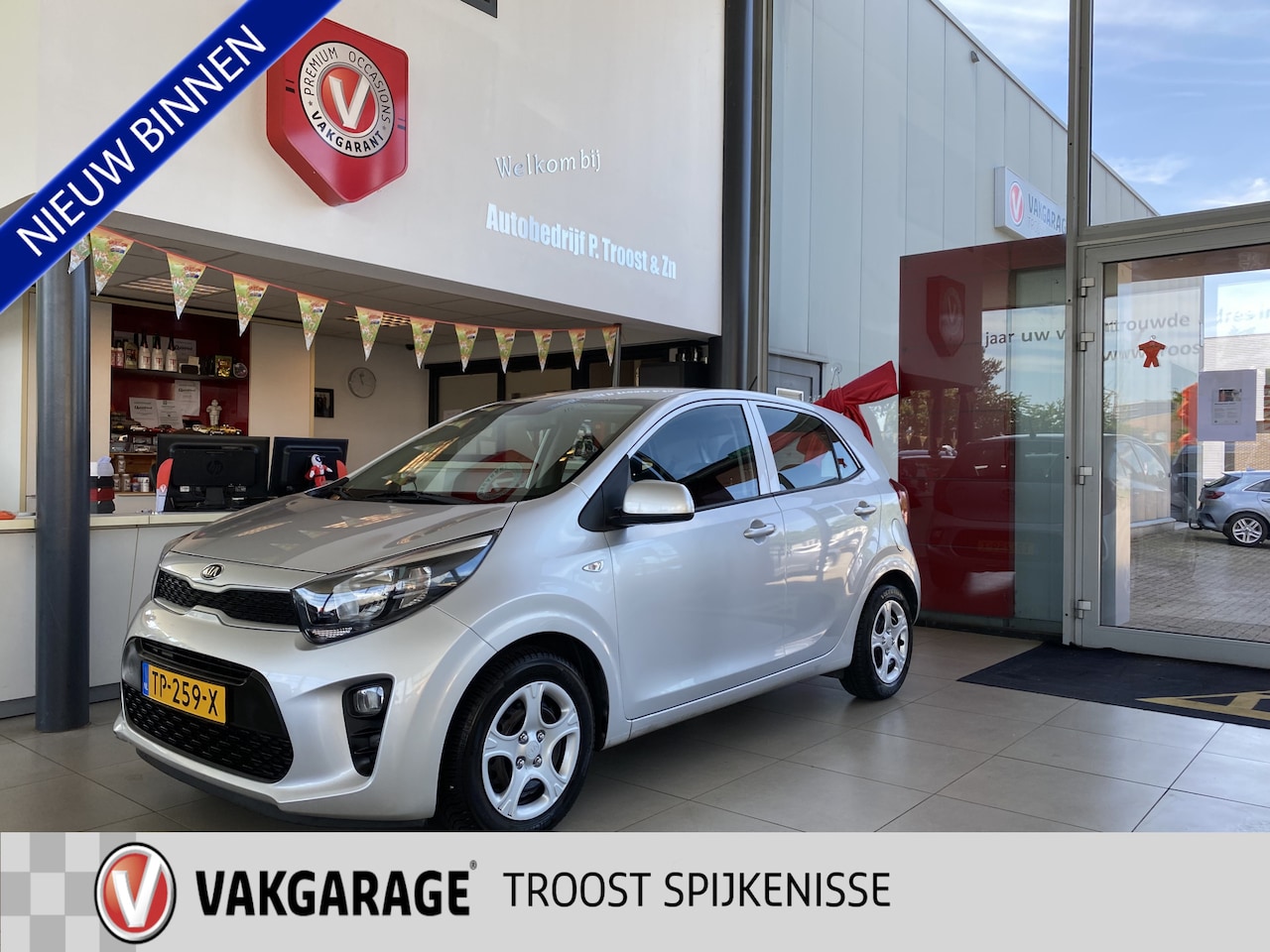 Kia Picanto - 1.0 CVVT EconomyPlusLine 1.0 CVVT EconomyPlusLine,Airco,Bleutooth,Elektrischpakket,Centraledeurvergrendeling op Afs - AutoWereld.nl