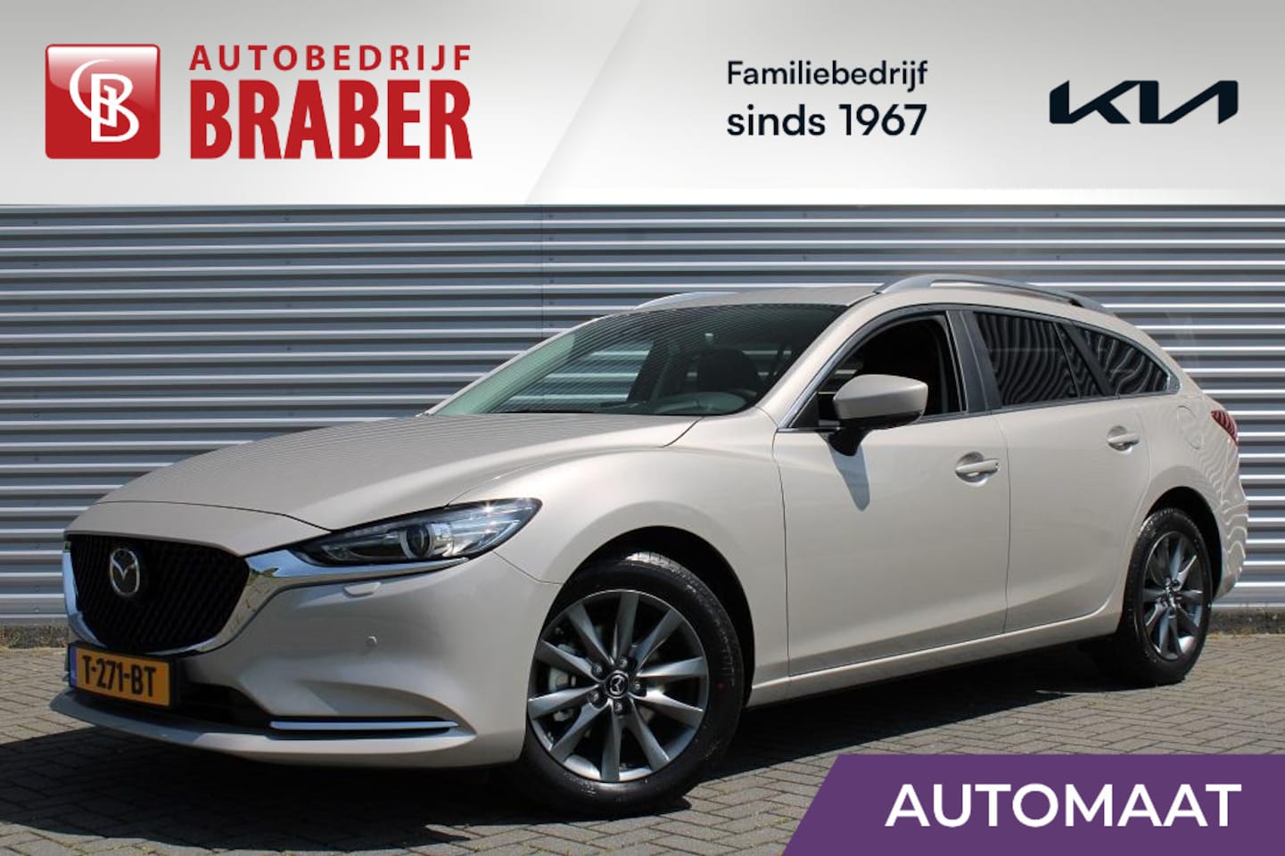 Mazda 6 Sportbreak - 2.0 SkyActiv-G 6AT 165PK Centre-Line | BTW Auto | Navi | 17" LM | 360° Camera | Cruise | H - AutoWereld.nl