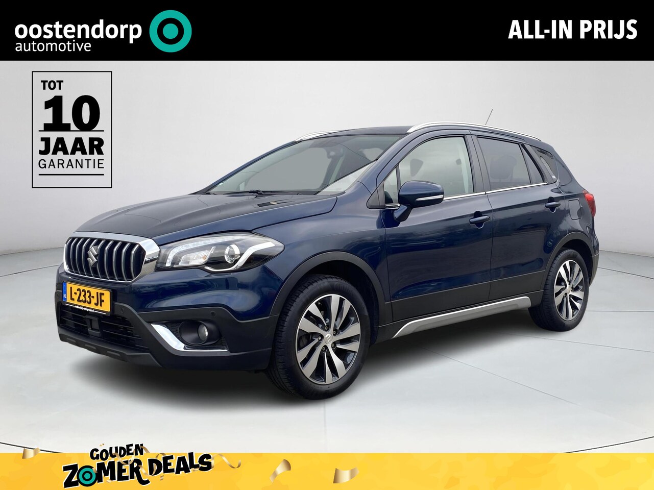 Suzuki S-Cross - 1.4 Boosterjet Style Smart Hybrid | Rijklaarprijs | Schuif -\ kanteldak | Parkeersensoren - AutoWereld.nl