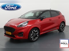 Ford Puma - 125pk Eco Hybrid ST-Line X Half Leer B&O Navi Afn. Trekhaak Zwart Dak 18" LM velgen Dealer