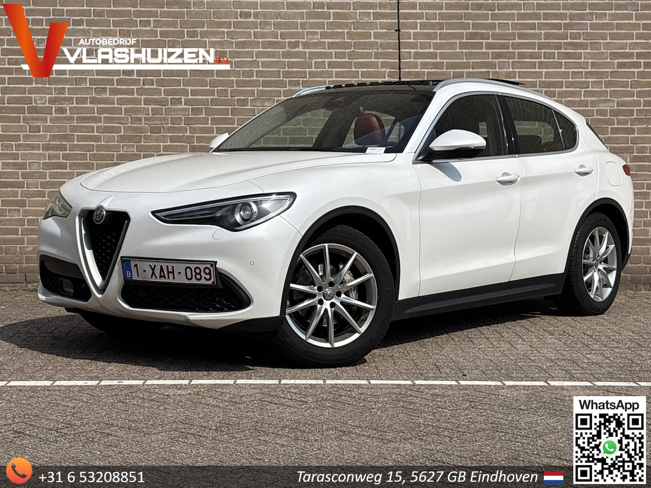 Alfa Romeo Stelvio - 2.2d Super | € 11.400,- NETTO! | Leder | Pano | Climate | Cruise | Navi | Stoelverwarming - AutoWereld.nl