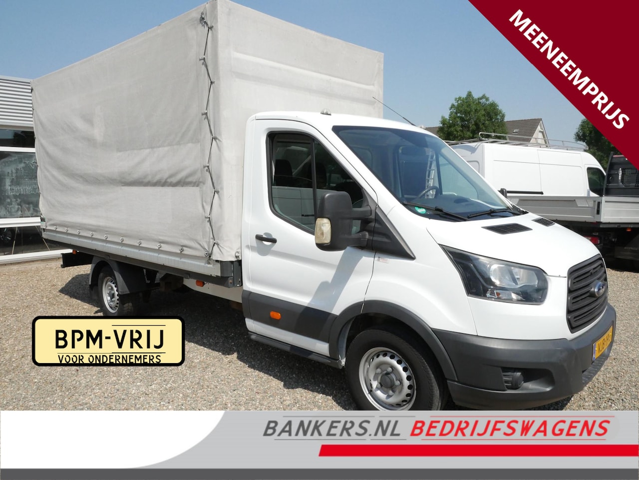Ford Transit - 350 2.0 TDCI 130PK Huifwagen MEENEEMPRIJS - AutoWereld.nl