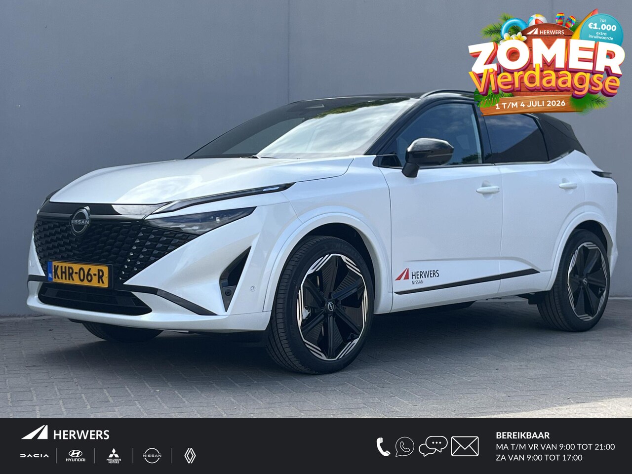 Nissan Qashqai - 1.5 e-Power N-Design / Panoramadak / Stoel- en Stuurverwarming / Verwarmde Voorruit / Lede - AutoWereld.nl