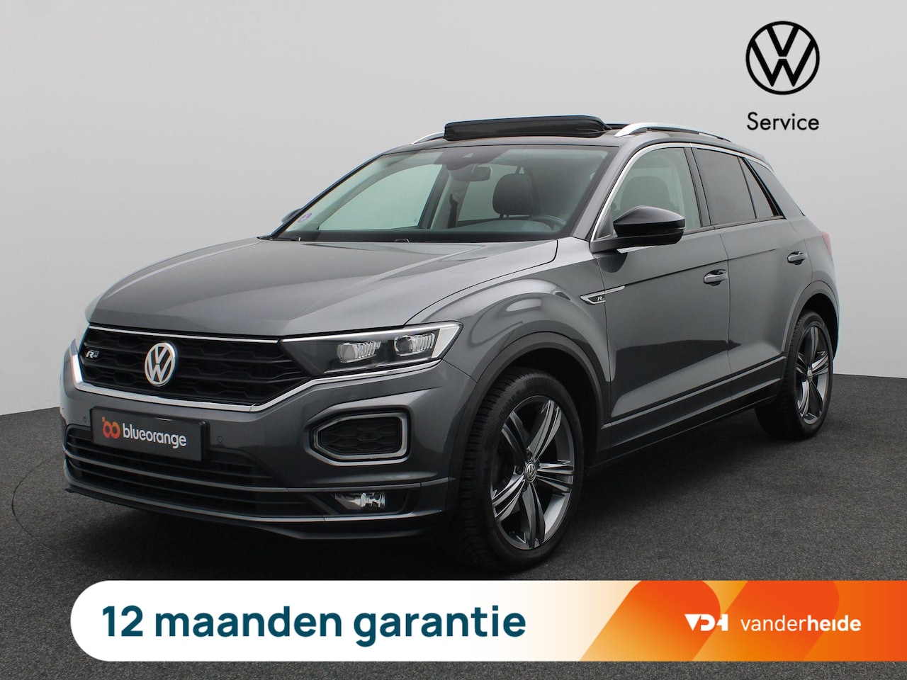 Volkswagen T-Roc - 1.5 TSI Sport Business R 150PK DSG Panoramadak, R-Line, Keyless, Virtual Cockpit, Elektr. - AutoWereld.nl