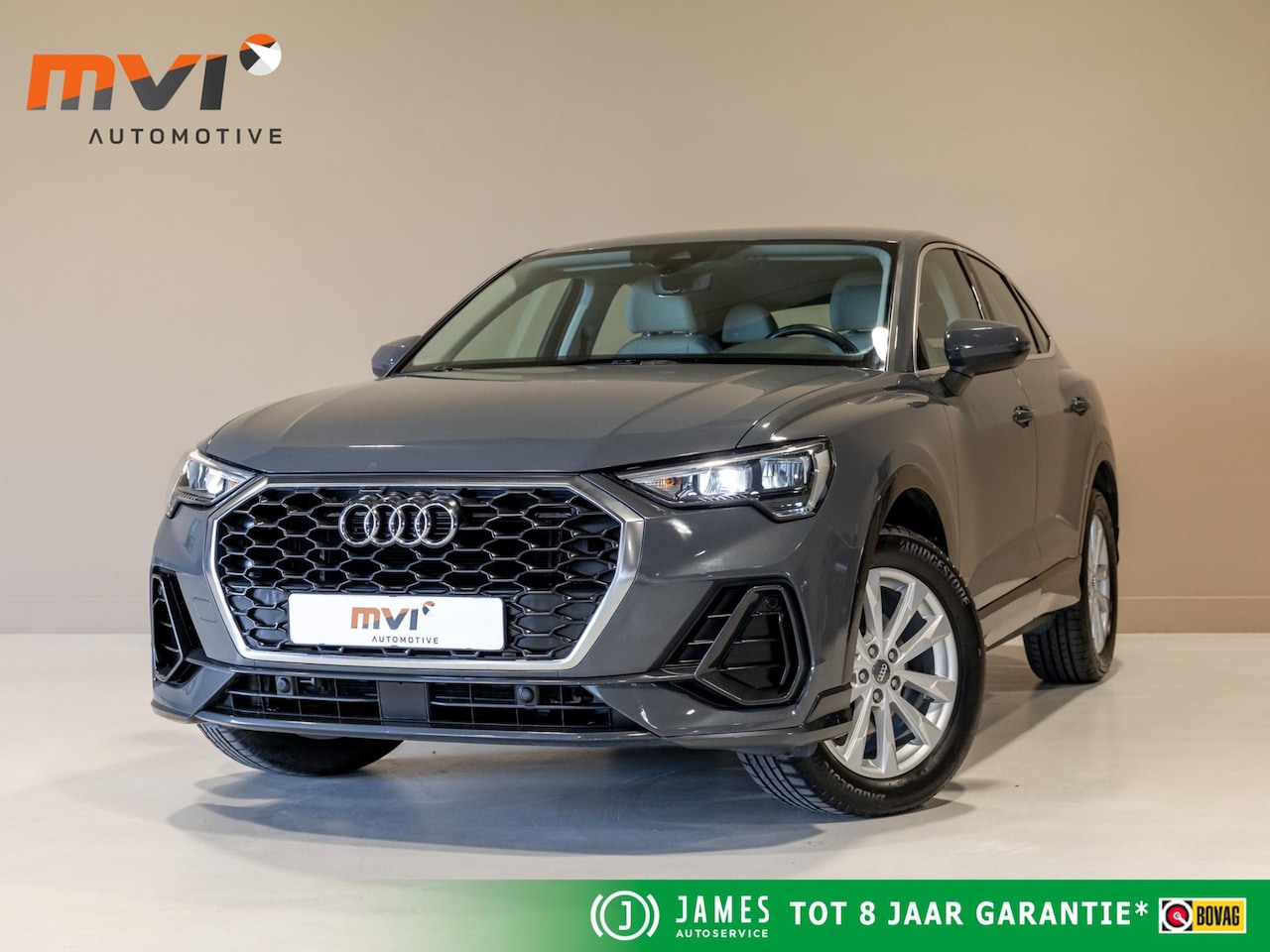 Audi Q3 Sportback - 35 TFSI Business Edition / 150pk / Leder / Dodehoek herkenning / Stoelverwarming / - AutoWereld.nl
