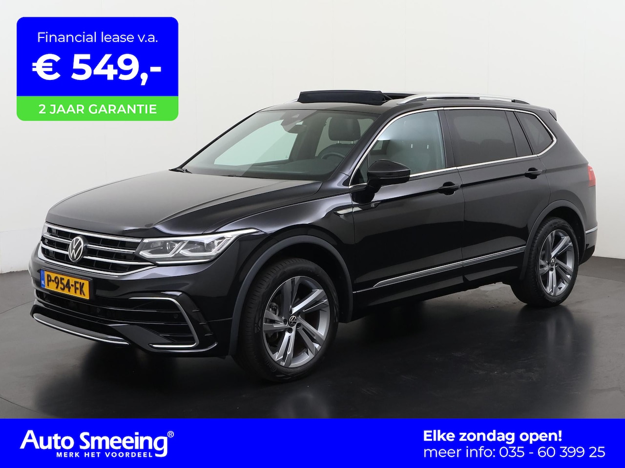 Volkswagen Tiguan Allspace - 1.5 TSI R-Line DSG | 7 Persoons | Trekhaak | Panoramadak | Zondag Open! - AutoWereld.nl