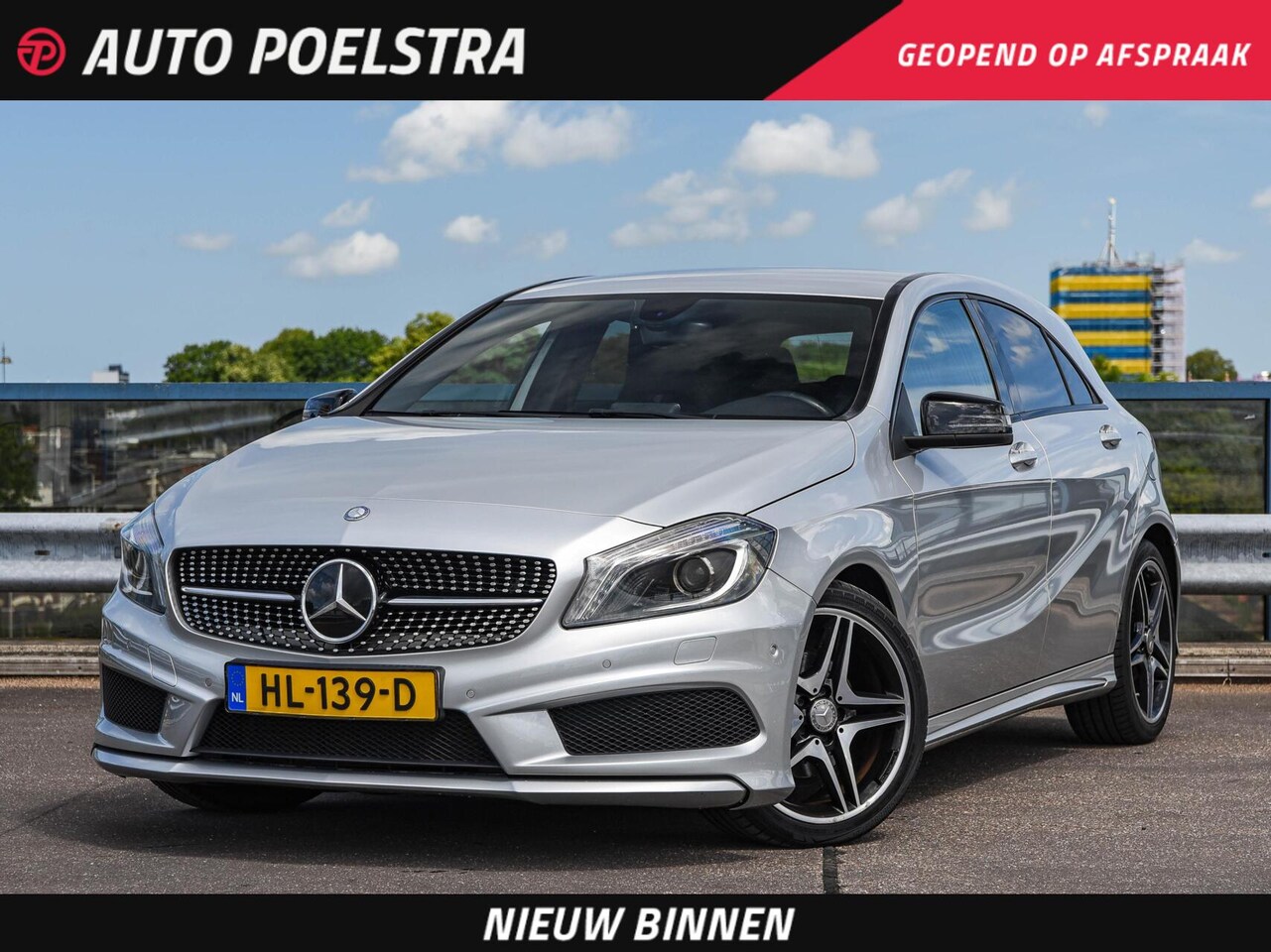 Mercedes-Benz A-klasse - 180 AMG Night Edition | Automaat | Navigatie | Bi-xenon | 18" - AutoWereld.nl