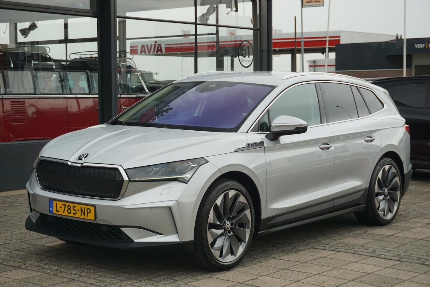Skoda Enyaq iV - 80 First Edition | 91% Soh | trekhaak - AutoWereld.nl