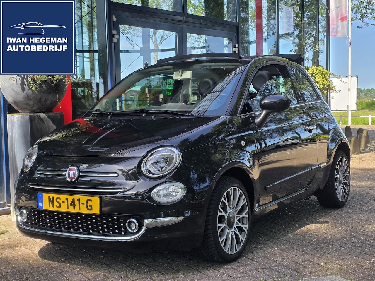 Fiat 500 C - 0.9 TwinAir Turbo Lounge | Navigatie | Airconditioning | Electr. ramen | Licht metalen vel - AutoWereld.nl