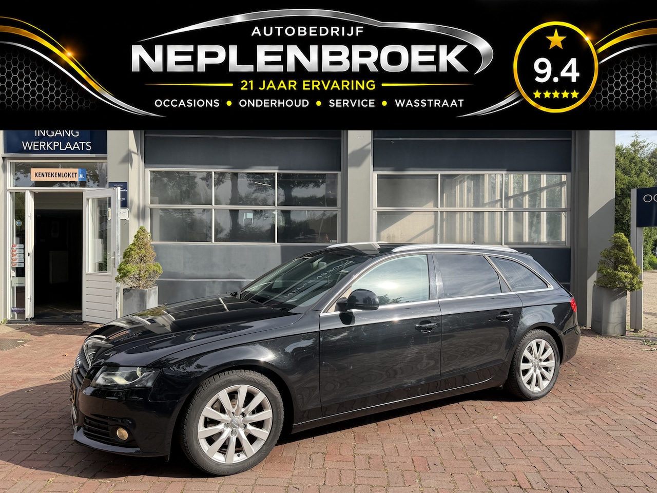Audi A4 Avant - 1.8 TFSI Automaat,Trekhaak,18Inch,Cruise,Clima,Navi Bj 2008 Dealer onderhouden 161pk - AutoWereld.nl
