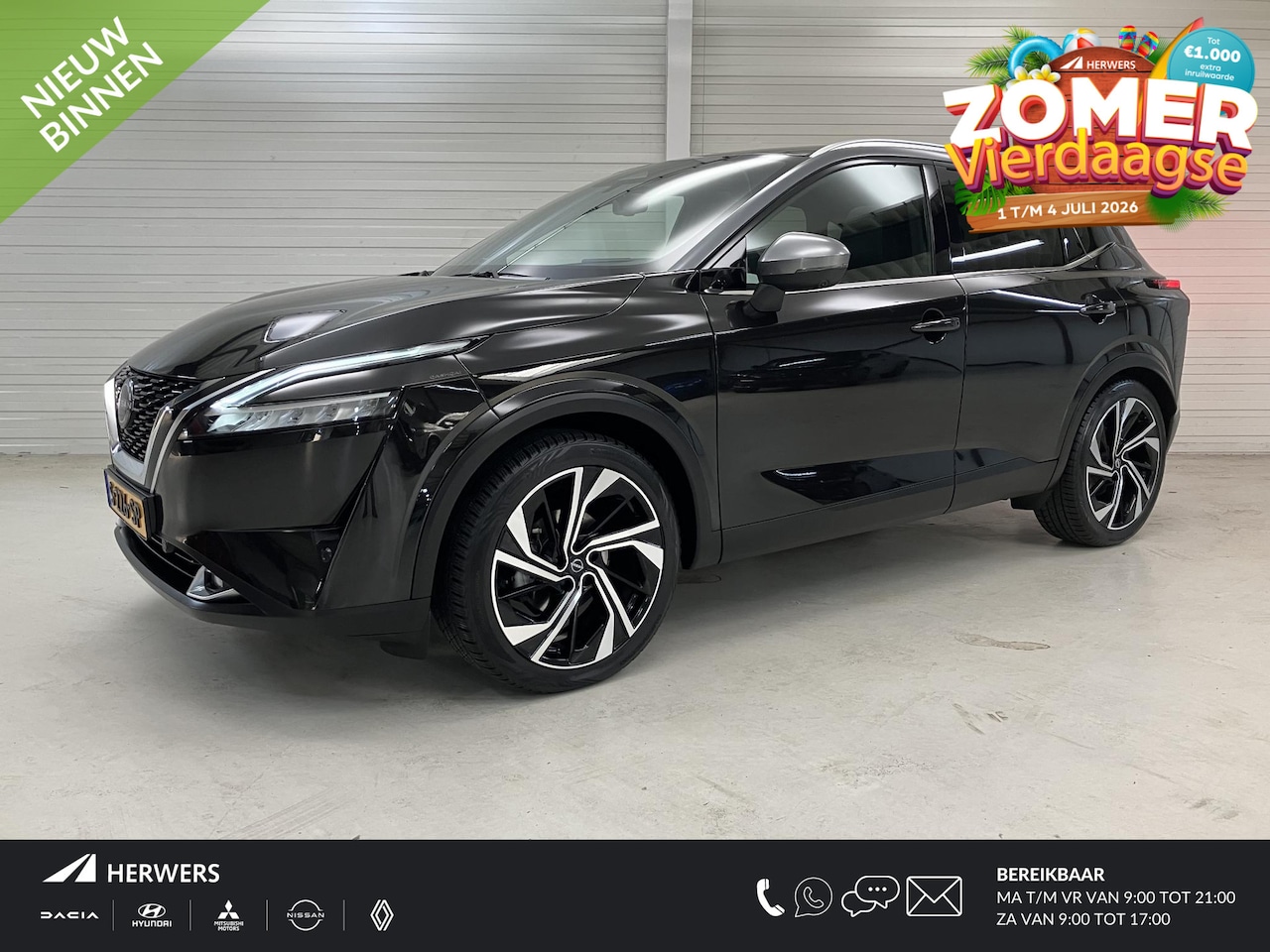 Nissan Qashqai - 1.3 MHEV Xtronic Tekna Plus / Eerste Eigenaar / Dealer Onderhouden / Trekhaak 1800 KG / Pa - AutoWereld.nl