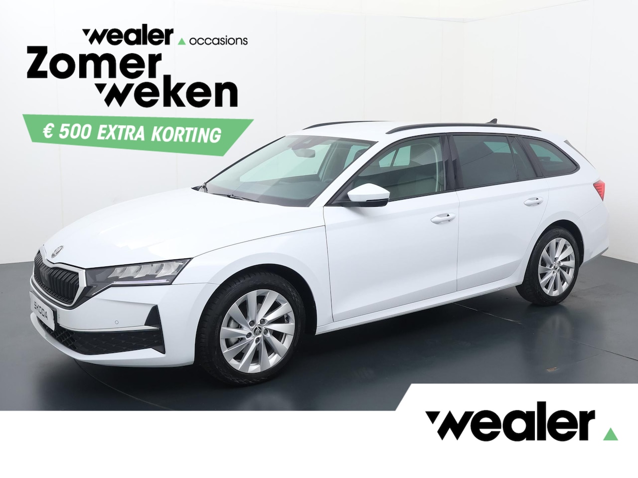 Skoda Octavia Combi - 1.5 TSI MHEV First Edition | 116 PK | Automaat | Cruise control | Achteruitrijcamera | Key - AutoWereld.nl