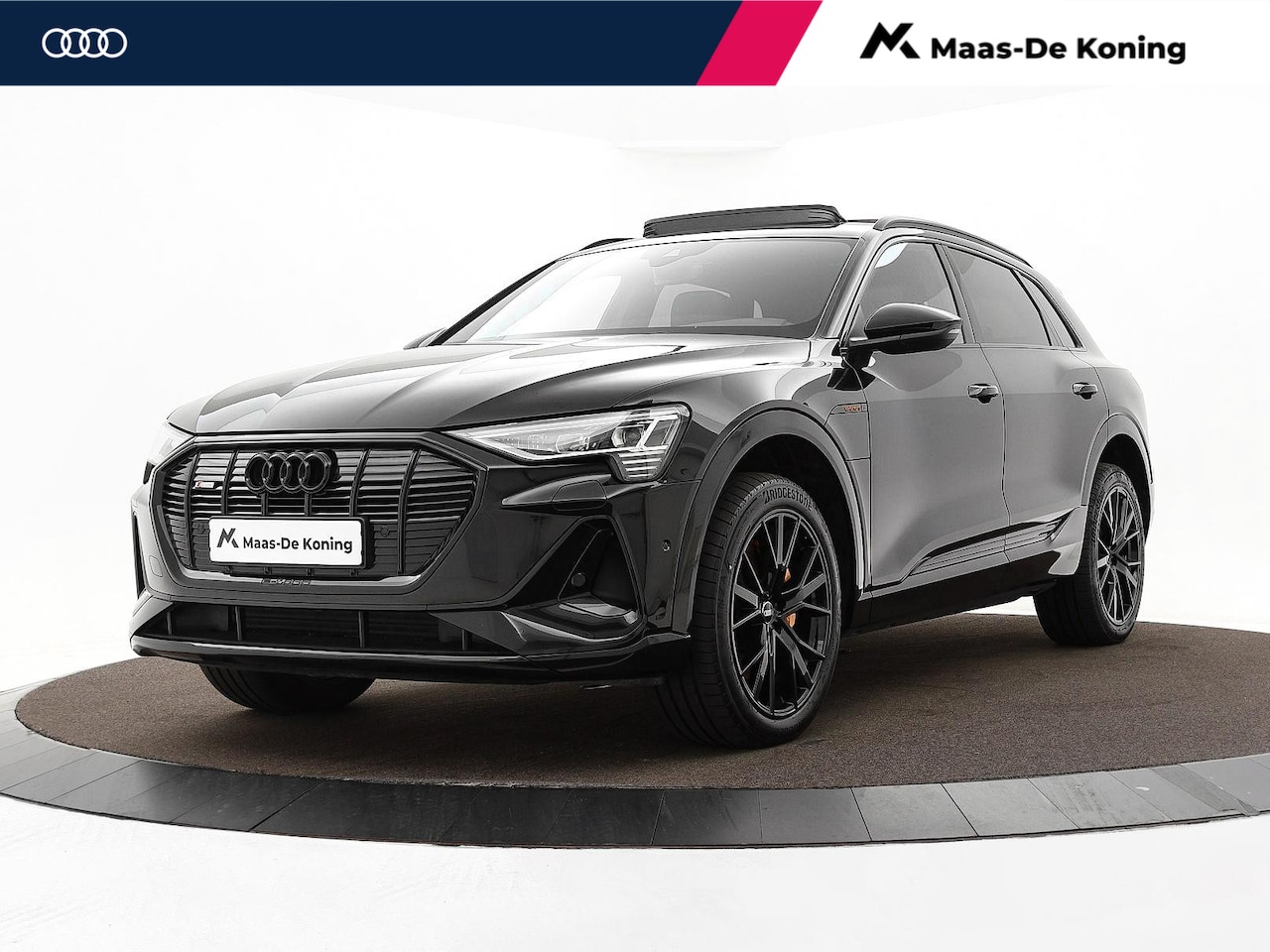 Audi e-tron - 55 quattro S edition 95 kWh 408pk · Panoramadak · Camera · Luchtvering · Elek. Stoelen + G - AutoWereld.nl