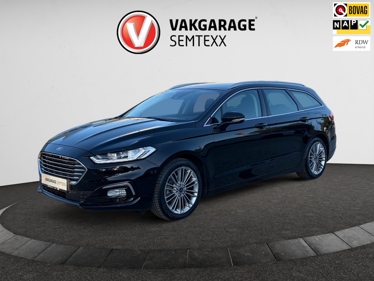 Ford Mondeo Wagon - 2.0 IVCT HEV Titanium | Automaat | Org. NL Auto | Clima | Cruise | Camera | Navi | Apple C - AutoWereld.nl