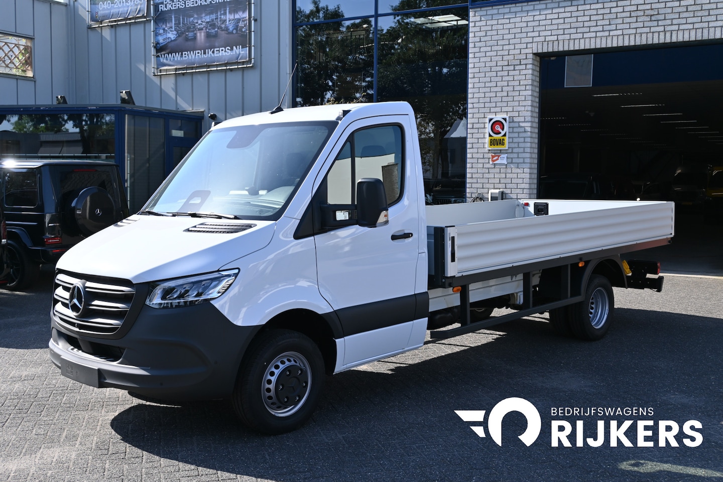 Mercedes-Benz Sprinter - 517 CDI Pro L3 Open laadbak 3500 kg Trekgewicht, LED, Smartphone integratie, Etc. - AutoWereld.nl
