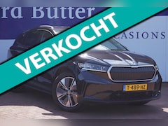 Skoda Enyaq iV - 60+warmte-pomp+stuur-verw+vitrual/leder/led/camera/parkeer/climate-Pakket+92 %SOH = INCL B
