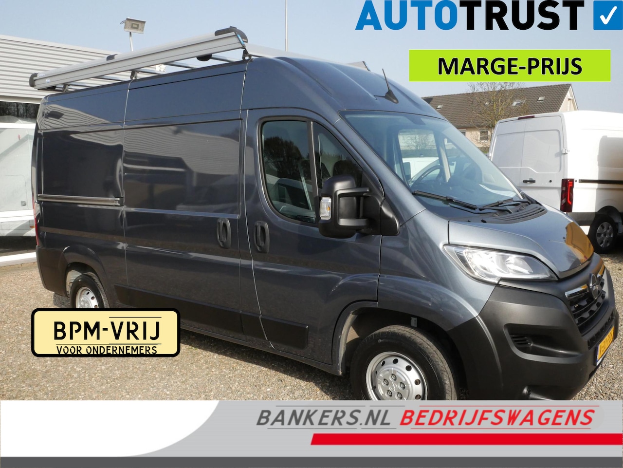 Opel Movano - 2.2D 140PK L2H2 AC imperial ladder 14000km MARGE - AutoWereld.nl