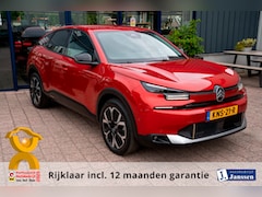 Citroën C4 - 1.2 Hybrid 145pk Max|Prijs rijklaar incl 12 mnd garantie|Leder HUD Navi Camera