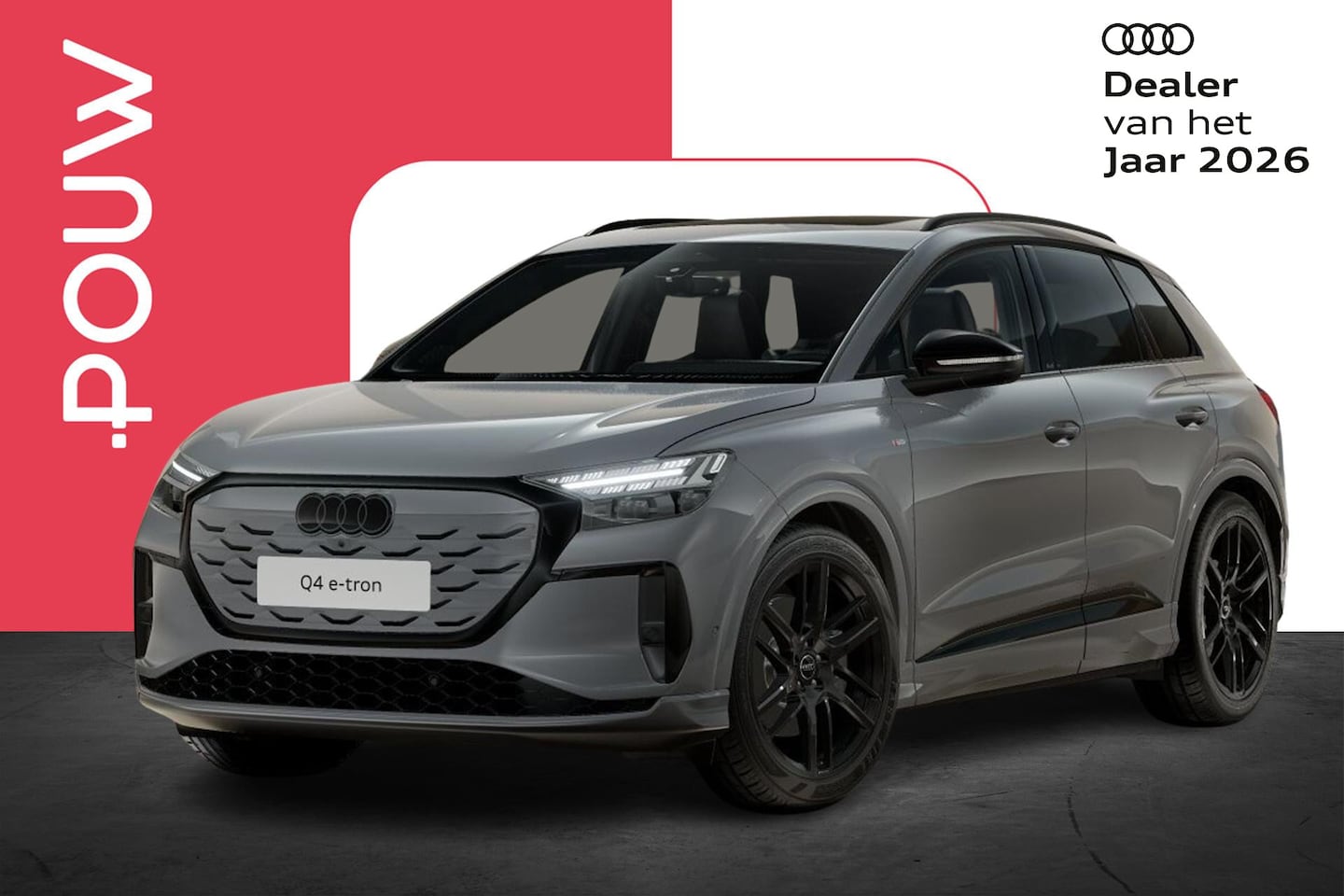 Audi Q4 e-tron - 286pk S Edition Performance 82 kWh | Panoramadak | Trekhaak Wegklapbaar - AutoWereld.nl
